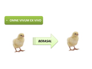 • OMNE VIVUM EX VIVO
BERASAL