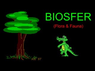 BIOSFER
(Flora & Fauna)
 