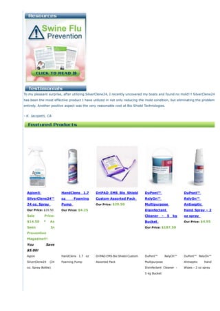 Project Bioshield Bioshield | DOCX