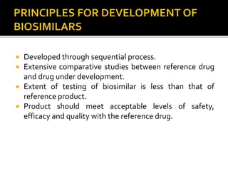 Biosimilars: A biologic drug revolution | PPTX