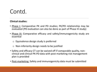 Biosimilars | PPTX
