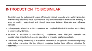 Biosimilar