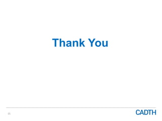 Thank You
15
 