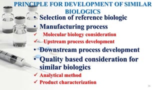 Biosimilar : A Biologic Drug Revolution. | PPTX