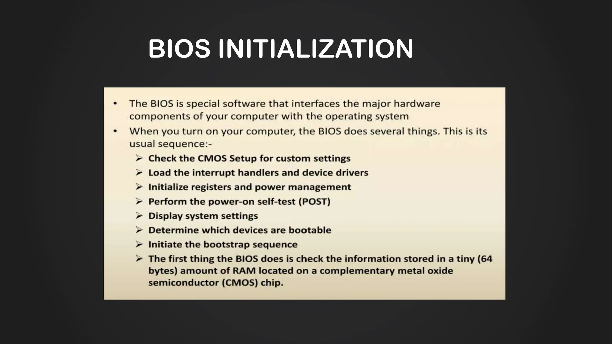 BIOS IN COMPUTER.pptx jdjehhehdkjdjejhdje | PPTX