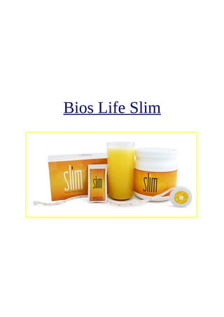 Bios Life Slim - Weight Loss