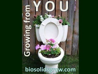 Biosolids grow from You sustainably - www.biosolidsgrow.com