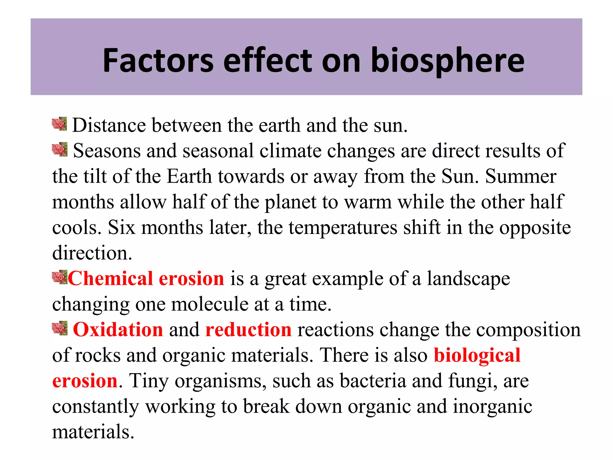Biosphere | PPT