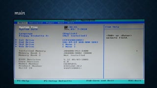 BIOS PRESENTATION | PPTX