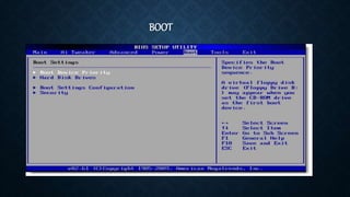 BIOS PRESENTATION | PPTX