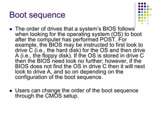 Bios, processorand motherboard | PPTX