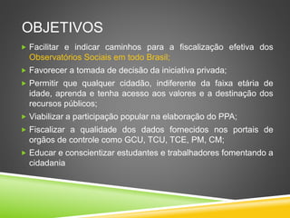  Localizando descumprimentos da LRF 
 