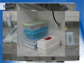 Medidas de controle da infecção 
Proteção de Superfícies 
 