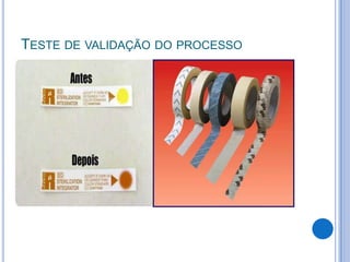 TESTE DE VALIDAÇÃO DO PROCESSO

 