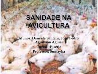 Alunos: Danyele Santana, João Pedro,
Aguibson Aguiar
Turma: 4ª série
Professor: Sumayka
 