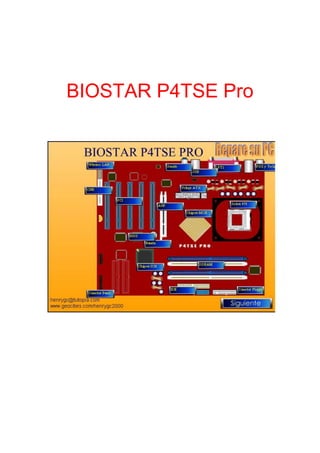Biostar p4 tsg pro