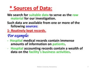 We search for suitable data to serve as the raw
material for our investigation.
Such data are available from one or more o...