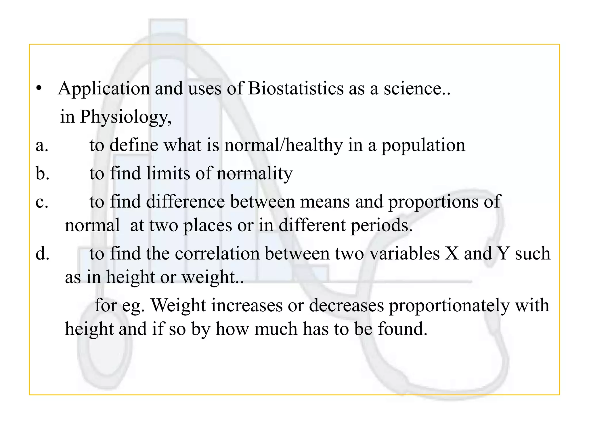 Biostatistics | PPTX