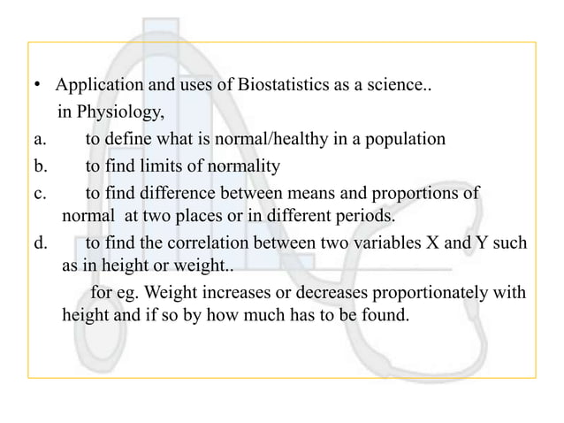 Biostatistics | PPTX