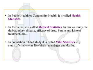 Biostatistics | PPTX
