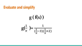 Evaluate and simplify
 