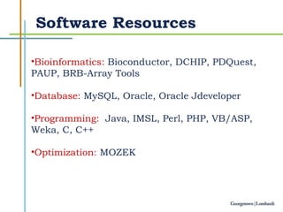 Biostatistics & Bioinformatics | PPT