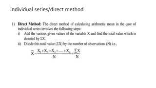 Biostatistics mean median mode unit 1.pptx