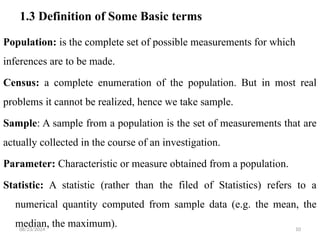 Biostatistics ppt.pptx teaching handout of statistics | PPTX