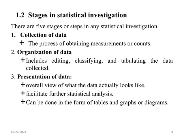 Biostatistics ppt.pptx teaching handout of statistics | PPT