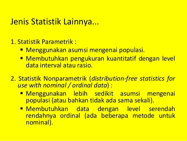 Biostatistika Biostatistika