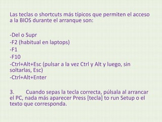 Bios y bios setup | PPTX