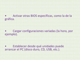 Bios y bios setup | PPTX