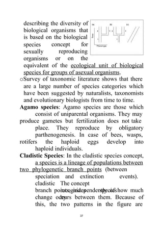 Biosystematics and Taxonomy , classification notes.pptx