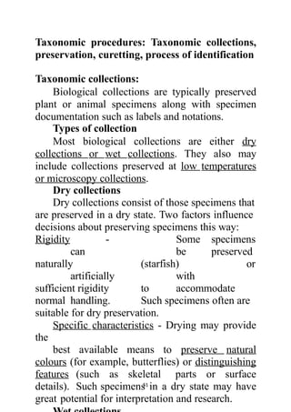 Biosystematics and Taxonomy , classification notes.pptx