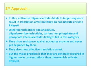 Biotechnology- Antisense Technology