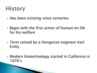 First Biotechnology Biotech & medicine.ppt