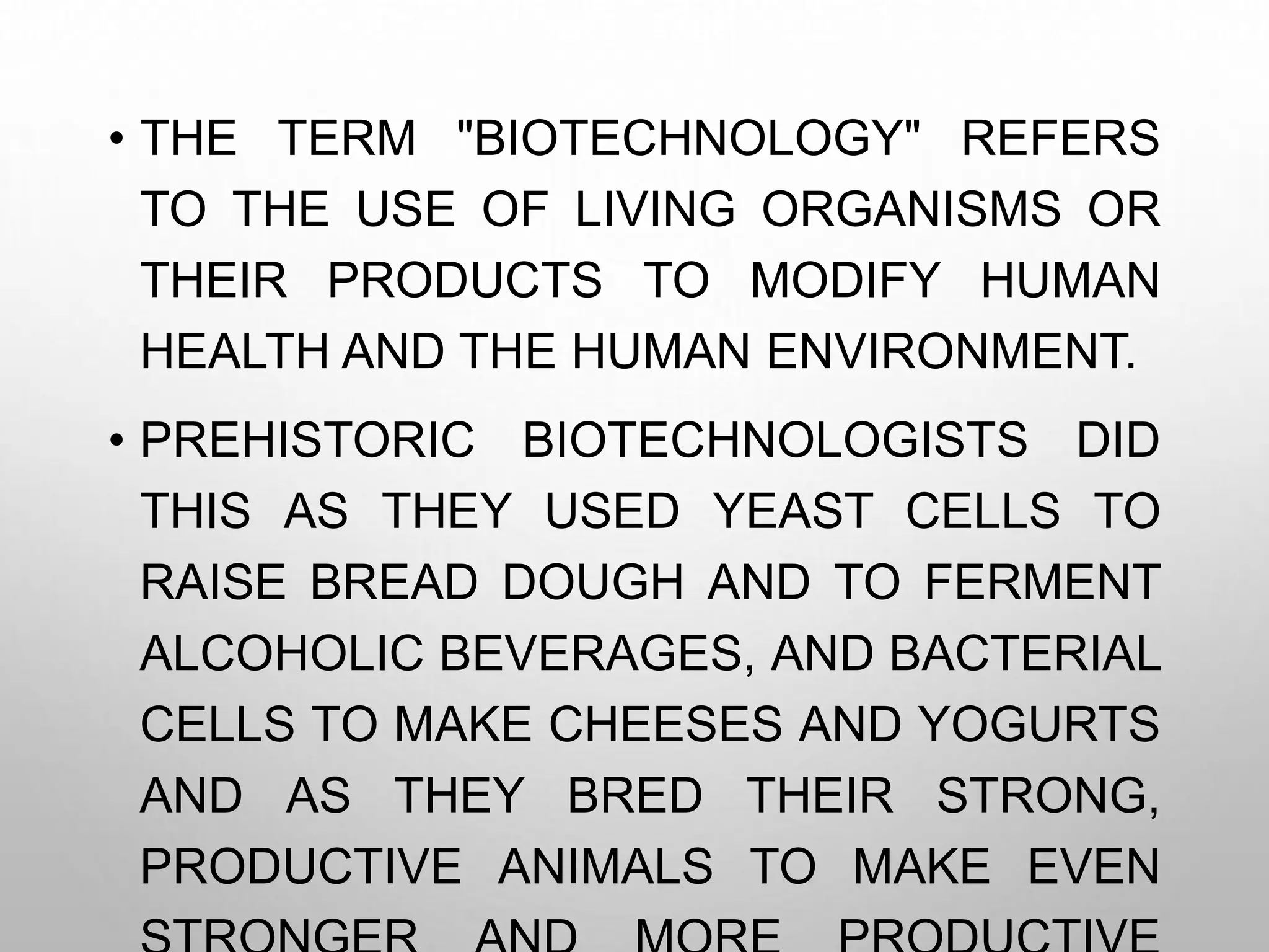 INTRODUCTION TO Biotechnology | PPT