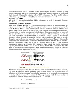 Biotechnology process and application | PDF