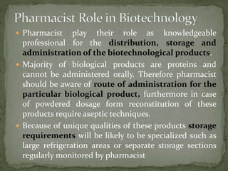 Biotechnology aspect of product development .pptx