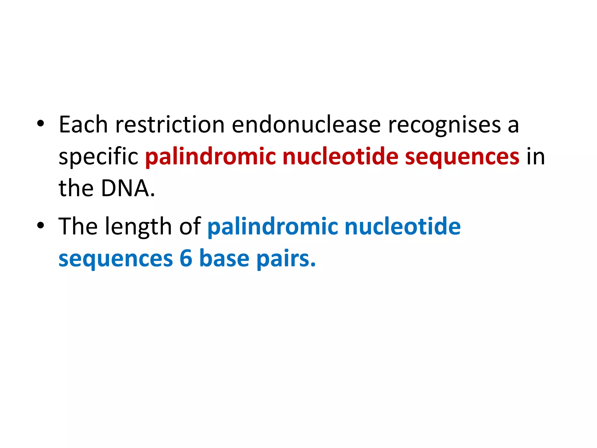 Biotechnology principles and process: Vectors, Restriction endonuclease enzymes, Tools of r-DNA technology