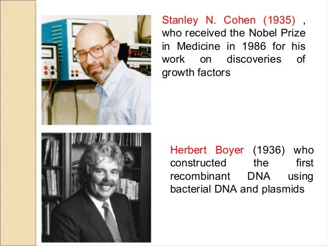 in 1973 stanley cohen and herbert boyer biology essay In 1973 herbert boyer and stanley cohen created the first transgenic organism by inserting antibiotic kevin vankham essay 2 biology and scientific. in 1973 stanley cohen and herbert boyer biology essay In 1973 herbert boyer and stanley cohen created the first transgenic organism by inserting antibiotic kevin vankham essay 2 biology and scientific.
