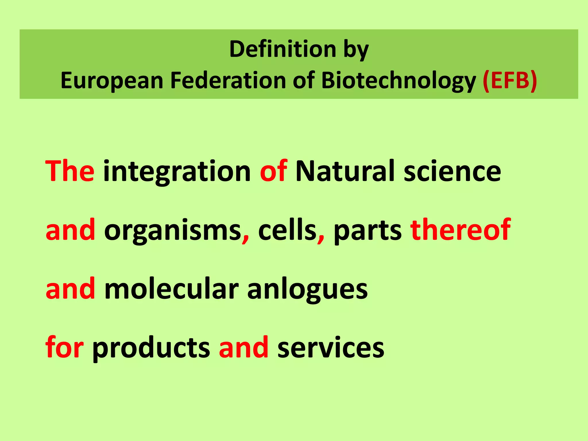 Biotechnoloy principles and processes | PPTX