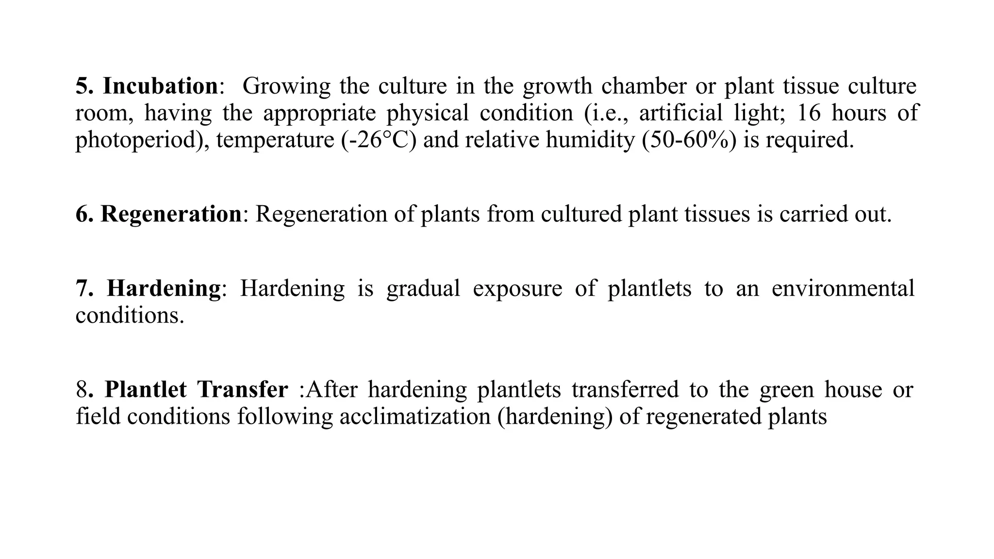 Regeneration of plants and application of plant tissue culture | PDF