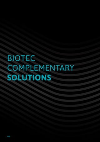 BIOTEC
COMPLEMENTARY
SOLUTIONS
110
 
