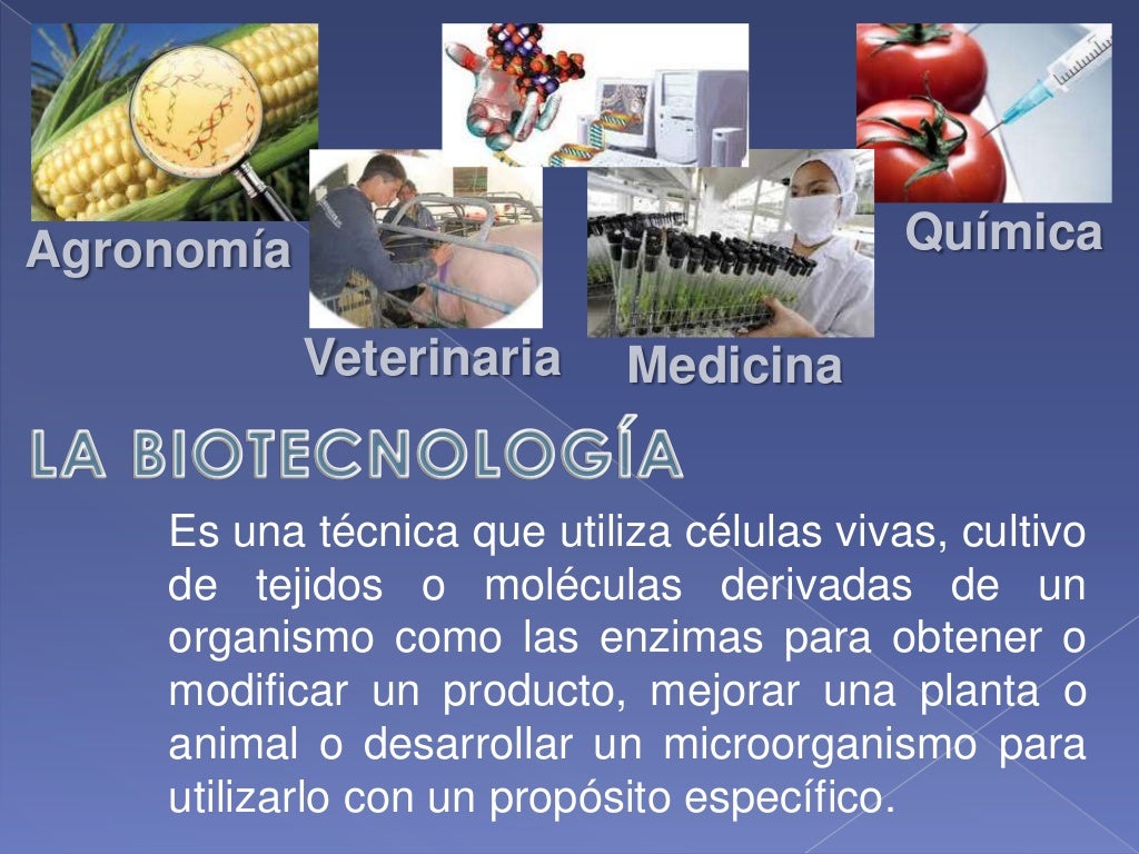 Qué es la Biotecnología Qué es la Biotecnología