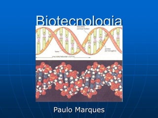 Biotecnologia
Paulo Marques
 