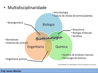 Fonte:PEREIRA, A. M; WALDHELM, M. Novo passaporte para Ciências.
Prof. James Martins
 
