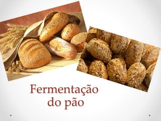 Fermentação 
do pão 
 