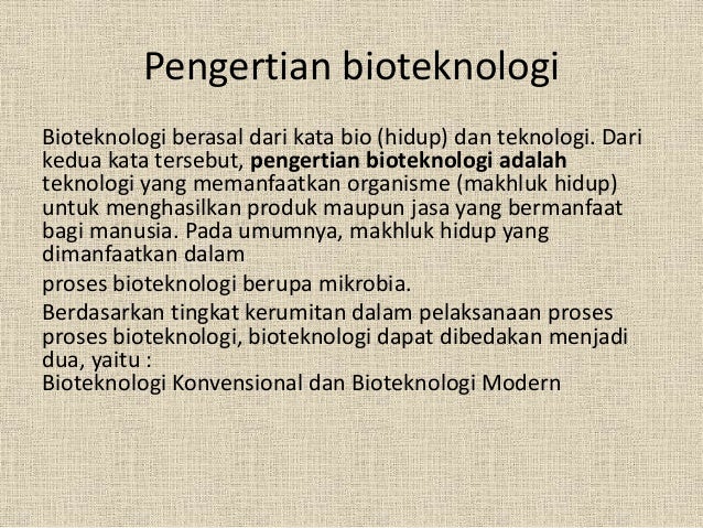 Bioteknologi Bab 6 Materi IPA Semester Ganjil