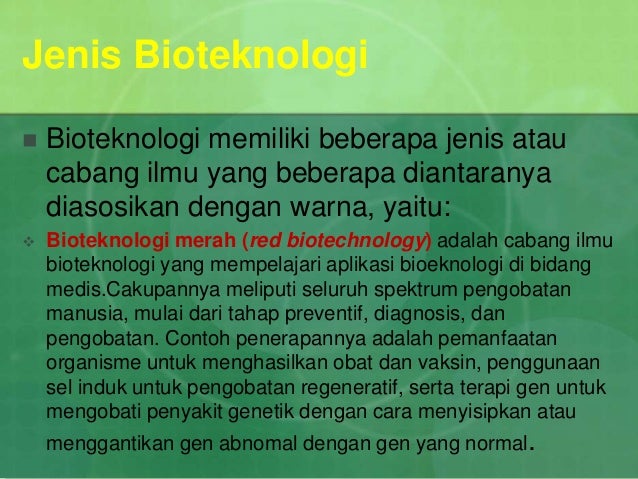 Bioteknologi